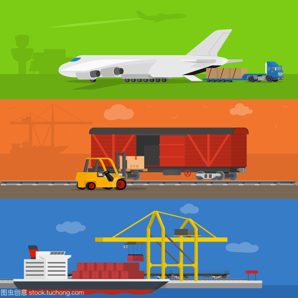 海陆空货运运输方式的特色及运费比较